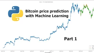 Bitcoin Price Prediction Python Machine Learning for beginners Part 1