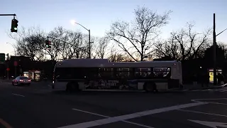 MTA Bus Glendale bound XD40 7477 Q29 at Woodhaven Dr