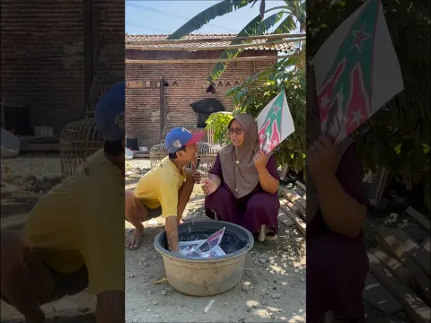 Prank ceburin layangannya!