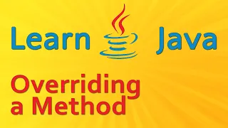 Learning Java - Overriding a Method