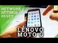 Reset Network Settings in LENOVO Moto G 2nd Gen - Restore Network
