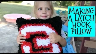 How to Make a Latch Hook Pillow