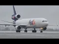 FedEx MD-11 Taxi Seattle 4K