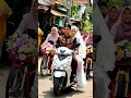 Lagu iring iringan pengantin yang bikin salfok #wedding #pengantinviral