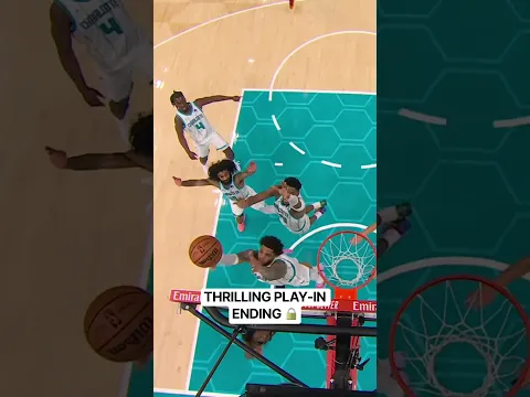 Miles Bridges and Brandon Miller sealed Charlotte's THRILLING Play-In win 🍿