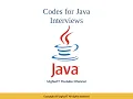 Java Interview Codes Prime Number Checker