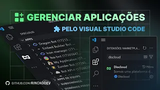 Como usar a extensão da discloud no vscode - Hospedar aplicações direto pelo vscode