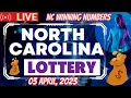 North Carolina Evening Lottery Drawing Results - 03 Apr 2023