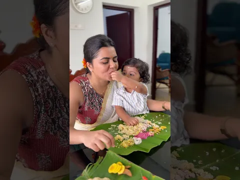 Neeluttante uthrada sadhya🌸❤️✨