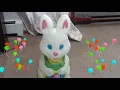 Easter Rabbit Blow Mold General Foam Plastics Vintage