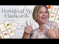 Alphabet Flashcards Preschool and Homeschool Printable