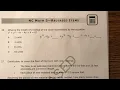 NC Math 3 Released EOC
