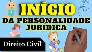 Início da Personalidade Jurídica (Direito Civil) - Resumo Completo