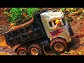 Download Lagu Cerita Lucu - To Ganjel To Ganjel..!! Dump Truk Gak Kuat Nanjak | Miniatur Dump Truk