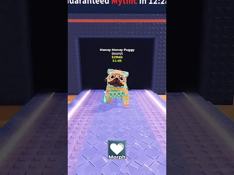I Became a Money Money Puggy #stealabrainrot #roblox