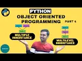 Object Oriented Programming in Python - Part 4 Multiple and Multilevel inheritance in tamil