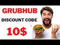 GrubHub Discount Codes I grubhub promo codes 2022