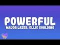 Download Lagu Major Lazer \u0026 Ellie Goulding - Powerful (feat. Tarrus Riley)