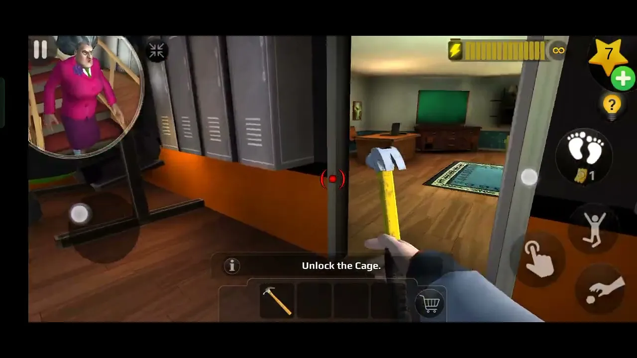 لعبة المدرسة الشريرة المرحلة 6 (انقاد القطة) scary teacher 3D