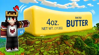 Minecraft'ta Dev Bir Tereyağı (Squishy) Bulduk!