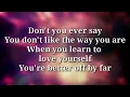 Stay The Same - Joey McIntyre [Lyrics]