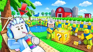 AKU JADI BOS NOOB YANG KAYA RAYA DENGAN 1 JUTA NOOB DI ROBLOX!!