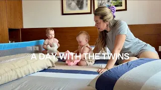 Kafshimi i parë mes binjakeve ..🤯 | TWIN MOM DAY