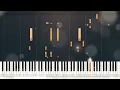 Sofiane Pamart ft. FKJ - Cinema | Piano Tutorial | Piano Cover