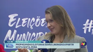 Eleições 2024: anúncios eleitorais serão divulgados a partir desta sexta-feira