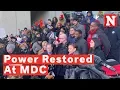 Power Restored At Brooklyn Prison Amid Protests