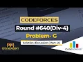 Codeforces Round Div 4 Solution discussion of problem G
