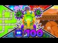 How far can the Spactory PARAGON get on EVERY Map Bloons TD 6