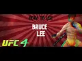 UFC4 - ENTER THE DRAGON How to use Bruce Lee
