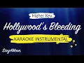 Hollywood s Bleeding - Post Malone Karaoke Instrumental Higher Key