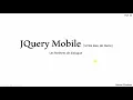 10 - JQuery Mobile
