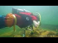Scuba Diving Lake Norfork 2018 - Found an underwater road