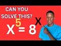 Can you solve this exponential equation Using the Lambert W Function Step-by-Step Tutorial