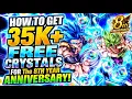 How To Get 35 000K FREE CHRONO CRYSTALS For The Anniversary RECORD HIGH Dragon Ball Legends