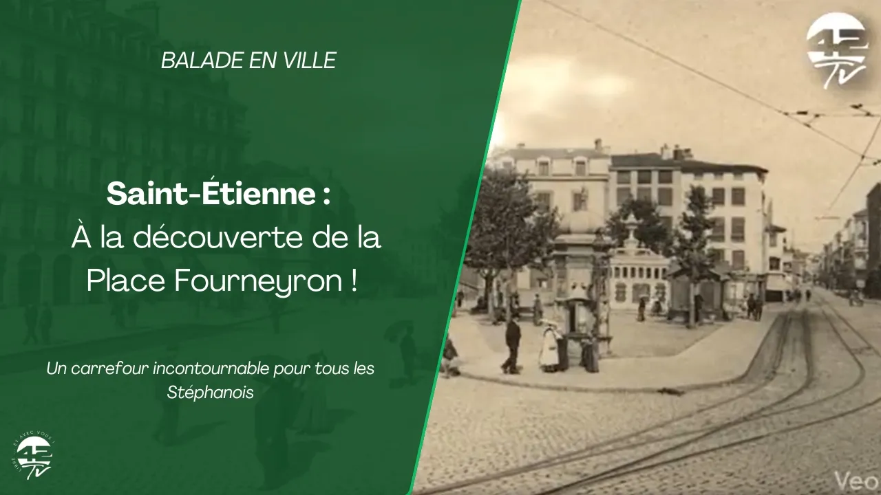 ⁣Balade en ville : À la découverte de la Place Fourneyron !