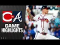 Reds vs Braves Game Highlights 25 MLB Highlights