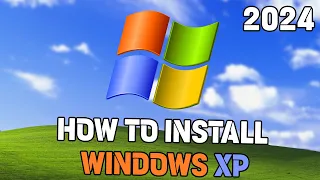 installing Windows XP in 2025 ISO included