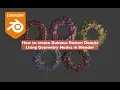 LIVENODING Rotten Donuts Displacement Using Geometry Nodes in Blender