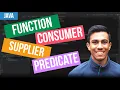 New to Java 8 Functional Interfaces Function Consumer Predicate Supplier - Tutorial