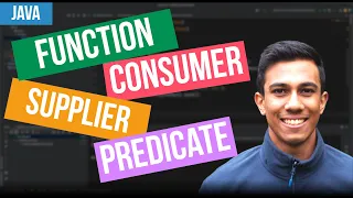 New to Java 8 Functional Interfaces Function Consumer Predicate Supplier - Tutorial