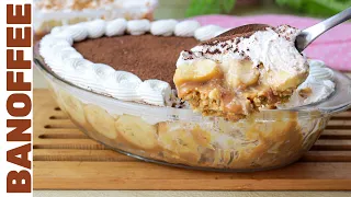 BANOFFEE NA TRAVESSA: A TORTA MAIS FÁCIL DO MUNDO | Prática, rápida e deliciosa