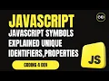 JavaScript Symbols Explained Unique Identifiers Hidden Properties Advanced Use Cases