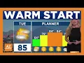 Workweek starts with warm weather in Phoenix before temperature drop