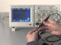 Tektronix Oscilloscope Used for Voltage Measurement - by Dave P