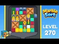 Marble Sort Level 270 Very Hard Walkthrough Solution