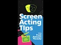 Acting Tips Melodrama Vs Natural Acting The Don ts